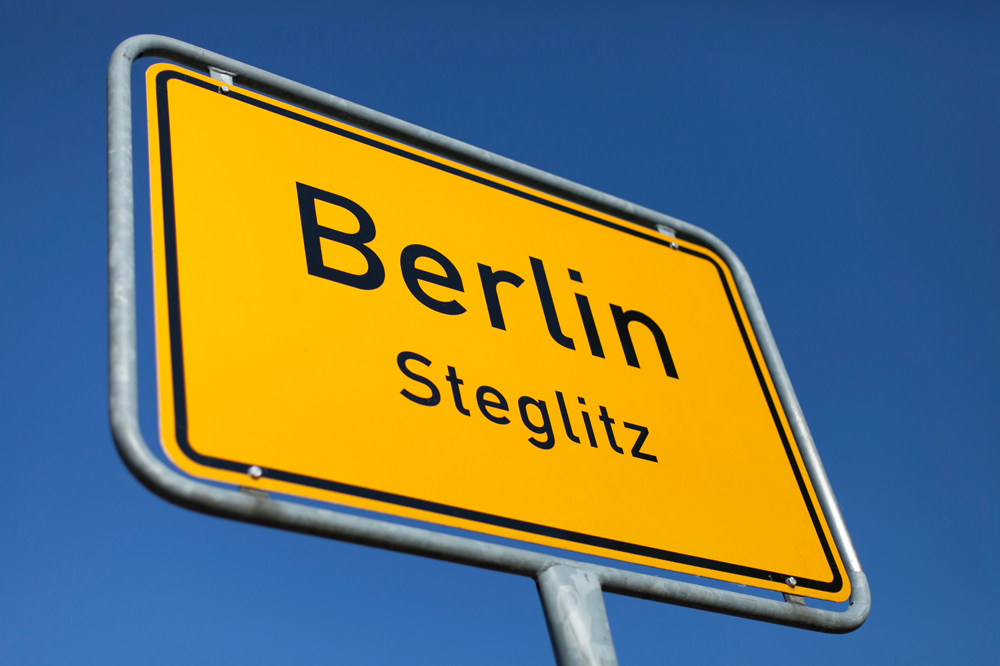 Schild Berlin Steglitz